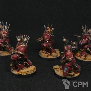 Описание картинки Chaos terminator squad от SWT по цене 4 500руб | Свободный Рынок Миниатюр - СРМ