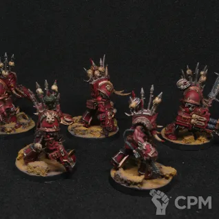 Описание картинки Chaos terminator squad от SWT по цене 4 500руб | Свободный Рынок Миниатюр - СРМ