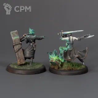 Описание картинки Malifaux Death Marshal Recruiter от Avansir по цене 7 000руб | Свободный Рынок Миниатюр - СРМ