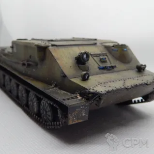 Описание картинки БТР-50  1/43 от __Karas__ по цене 3 000руб | Свободный Рынок Миниатюр - СРМ