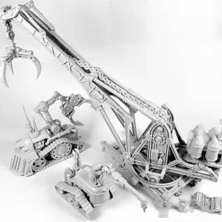 Описание картинки Galvanic Servohaulers от Oi!-Factory по цене 2 475руб | Свободный Рынок Миниатюр - СРМ