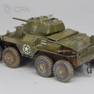 Описание картинки USA Armored car T 18 Boarhound 1/72 от __Karas__ по цене 6 000руб | Свободный Рынок Миниатюр - СРМ