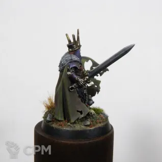 Описание картинки Wight King with Baleful Tomb Blade от Regnvald по цене 5 500руб | Свободный Рынок Миниатюр - СРМ