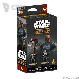 Описание картинки Star Wars: Legion - Customizable Rebel Officer &amp; Agent от StarkLogistics по цене 3 675руб | Свободный Рынок Миниатюр - СРМ