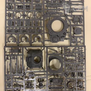 Описание картинки Primaris Repulsor (3 литника + цилиндрическая подставка) от WebWay по цене 4 565руб | Свободный Рынок Миниатюр - СРМ