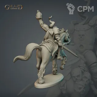 Описание картинки Dullahan 1 от PocketSized Prints по цене 350руб | Свободный Рынок Миниатюр - СРМ