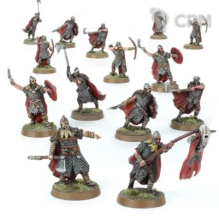 Описание картинки Dunlendin Warrior Warband. от Серж по цене 1 200руб | Свободный Рынок Миниатюр - СРМ