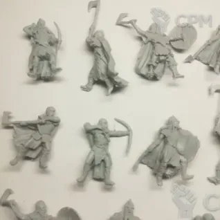 Описание картинки Dunlendin Warrior Warband. от Серж по цене 1 200руб | Свободный Рынок Миниатюр - СРМ
