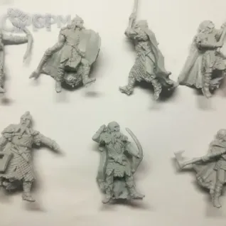 Описание картинки Dunlendin Warrior Warband. от Серж по цене 1 200руб | Свободный Рынок Миниатюр - СРМ