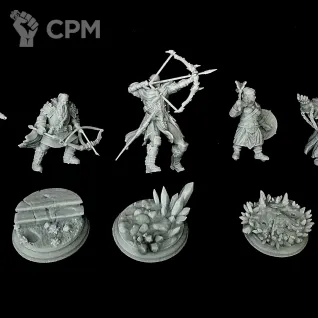 Описание картинки DvarvesOfTheDeep от R.E.print по цене 900руб | Свободный Рынок Миниатюр - СРМ