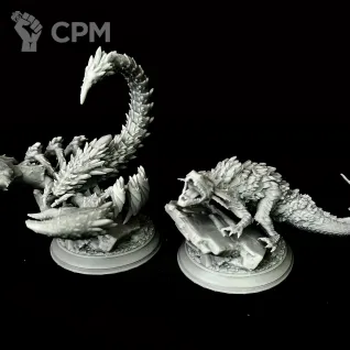 Описание картинки DvarvesOfTheDeep от R.E.print по цене 900руб | Свободный Рынок Миниатюр - СРМ