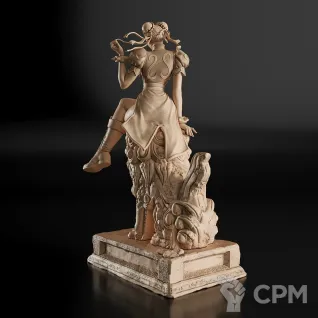 Описание картинки Chun Li Фигурка (Street Fighter) от GAS3TXD  по цене 3 600руб | Свободный Рынок Миниатюр - СРМ