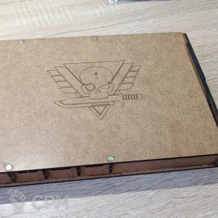 Описание картинки Органайзер Kill Team для 25мм (на магнитах) от TerraCutter по цене 1 450руб | Свободный Рынок Миниатюр - СРМ