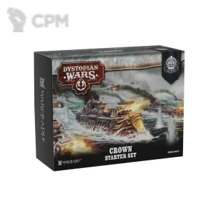 Описание картинки Dystopian Wars: Crown Starter Set (предзаказ) от Mini Wargame по цене 6 950руб | Свободный Рынок Миниатюр - СРМ