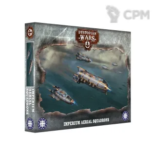 Описание картинки Dystopian Wars Imperial Aerial Squadron от Warmaster по цене 3 950руб | Свободный Рынок Миниатюр - СРМ