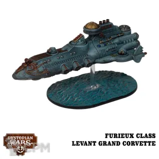 Описание картинки Dystopian Wars: Vauban Battlefleet Set (предзаказ) от Mini Wargame по цене 11 950руб | Свободный Рынок Миниатюр - СРМ