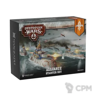 Описание картинки Dystopian Wars: Alliance Starter Set (предзаказ) от Mini Wargame по цене 6 950руб | Свободный Рынок Миниатюр - СРМ