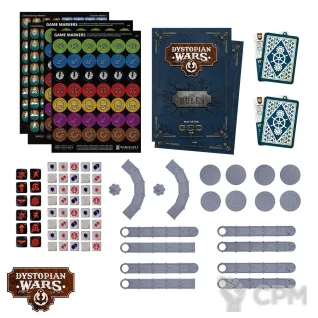 Описание картинки Dystopian Wars: Dominion of the Dragon - Two Player Starter Set (предзаказ) от Mini Wargame по цене 12 950руб | Свободный Рынок Миниатюр - СРМ