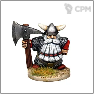 Описание картинки Kaslon the First Dwarf Father от OldHammer Мастерская по цене 300руб | Свободный Рынок Миниатюр - СРМ