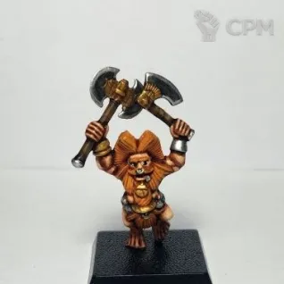 Описание картинки Battle for Skull Pass Dwarf Slayer, оригинал от Shamkin по цене 500руб | Свободный Рынок Миниатюр - СРМ