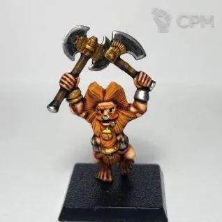 Описание картинки Battle for Skull Pass Dwarf Slayer, оригинал от Shamkin по цене 500руб | Свободный Рынок Миниатюр - СРМ