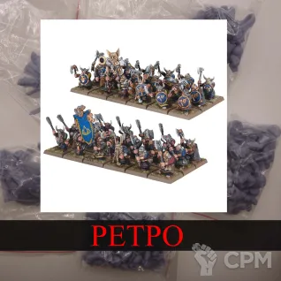 Описание картинки Dwarf Warriors от White Rhino по цене 699руб | Свободный Рынок Миниатюр - СРМ