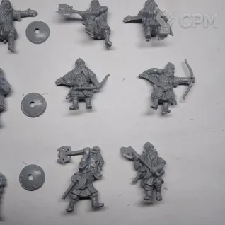 Описание картинки Dwarf Warriors. от Серж по цене 1 100руб | Свободный Рынок Миниатюр - СРМ
