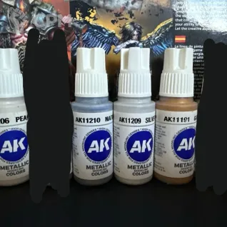 Описание картинки Продам краски AK 3gen, поштучно от  Овсянников по цене 300руб | Свободный Рынок Миниатюр - СРМ