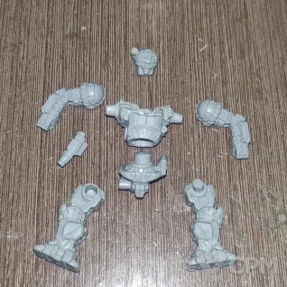 Описание картинки Atlas AS7-S (100 тонн) от Dwarf Pirate Foundry по цене 450руб | Свободный Рынок Миниатюр - СРМ