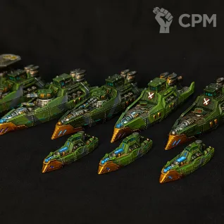 Описание картинки Продам флот Скандинавского Империума для Dystopian Wars от JIOCEHb по цене 50 000руб | Свободный Рынок Миниатюр - СРМ