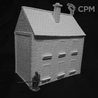 Описание картинки Нормандский дом №1 28мм от Capitan Martinez по цене 800руб | Свободный Рынок Миниатюр - СРМ