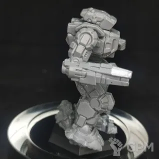 Описание картинки Highlander HGN-732 (в прыжке) (90 тонн) от Dwarf Pirate Foundry по цене 450руб | Свободный Рынок Миниатюр - СРМ