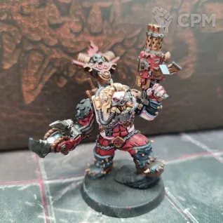 Описание картинки Warboss Джо, печать от Rivein по цене 800руб | Свободный Рынок Миниатюр - СРМ