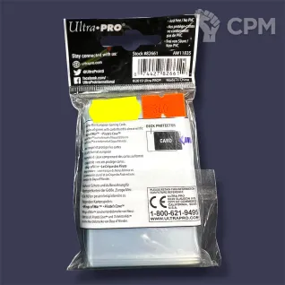 Описание картинки Протекторы для настольных игр Ultra PRO «Mini European» (44 × 68 мм, 50 шт.) от LDBits по цене 380руб | Свободный Рынок Миниатюр - СРМ