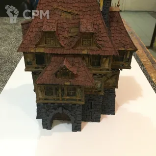 Описание картинки Noble Townhouse Tabletop world от Eikeer по цене 8 000руб | Свободный Рынок Миниатюр - СРМ