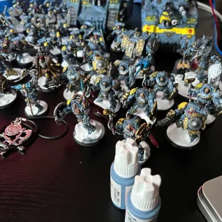 Описание картинки Армия Космических Волков (Space Wolves) 2000 очков от Etogetto по цене 19 999руб | Свободный Рынок Миниатюр - СРМ