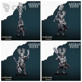 Описание картинки Nemean Lions от 3DPrintClub по цене 95руб | Свободный Рынок Миниатюр - СРМ