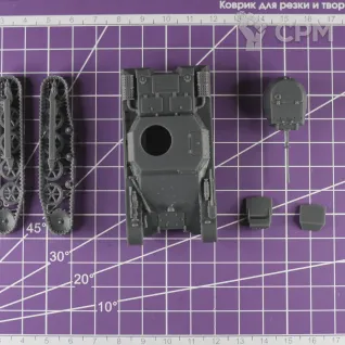 Описание картинки Немецкий легкий танк Panzer l А с 20мм пушкой Бреда / масштаб 1:56/ 28мм от DModels по цене 400руб | Свободный Рынок Миниатюр - СРМ