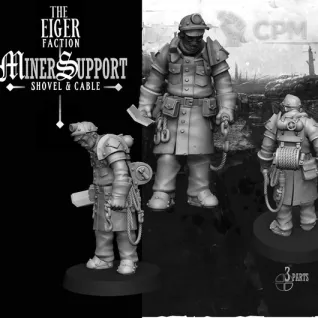Описание картинки The Supply troops от PocketSized Prints по цене 900руб | Свободный Рынок Миниатюр - СРМ