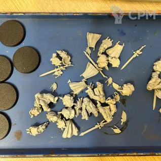 Описание картинки Dark Angels Inner Circle Knights Cenobium от Nakatan по цене 1 900руб | Свободный Рынок Миниатюр - СРМ