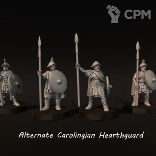 Описание картинки Carolingian Heathguard от Manufactorum76 по цене 1 650руб | Свободный Рынок Миниатюр - СРМ
