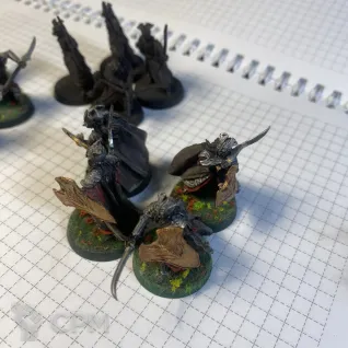 Описание картинки Mirkwood Armoured Elves Warband от Mizgard по цене 4 500руб | Свободный Рынок Миниатюр - СРМ