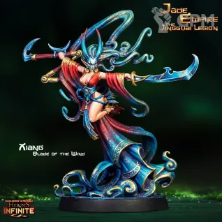 Описание картинки Xiang Blade of the Wind от Manufactorum76 по цене 250руб | Свободный Рынок Миниатюр - СРМ