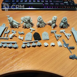 Описание картинки Deathwing terminators от Асмуса от Сергиев Илья по цене 2 400руб | Свободный Рынок Миниатюр - СРМ