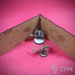 Описание картинки стена WH40k 7"х7"х3" от StudioOtolega по цене 100руб | Свободный Рынок Миниатюр - СРМ