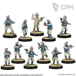 Описание картинки Star Wars: Legion - Fleet Troopers Unit от StarkLogistics по цене 2 500руб | Свободный Рынок Миниатюр - СРМ