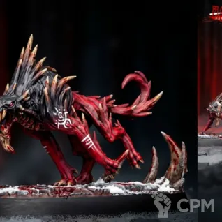 Описание картинки Chaos Barbarians/Doom Hound от Barduck Miniatures по цене 1 049руб | Свободный Рынок Миниатюр - СРМ