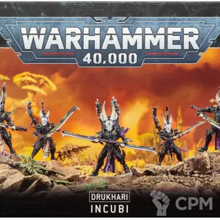Описание картинки Набор миниатюр Warhammer 40000 Drukhari Incubi от Дауран по цене 5 500руб | Свободный Рынок Миниатюр - СРМ