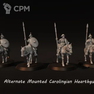 Описание картинки Carolingian Heathguard от Manufactorum76 по цене 1 650руб | Свободный Рынок Миниатюр - СРМ