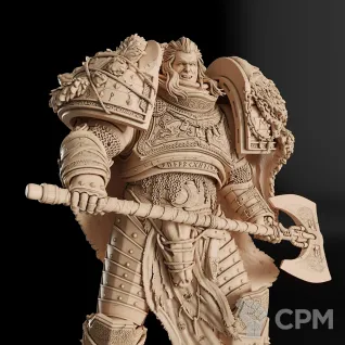 Описание картинки Leman Russ Primarch Фигурка (Warhammer) от GAS3TXD  по цене 3 600руб | Свободный Рынок Миниатюр - СРМ